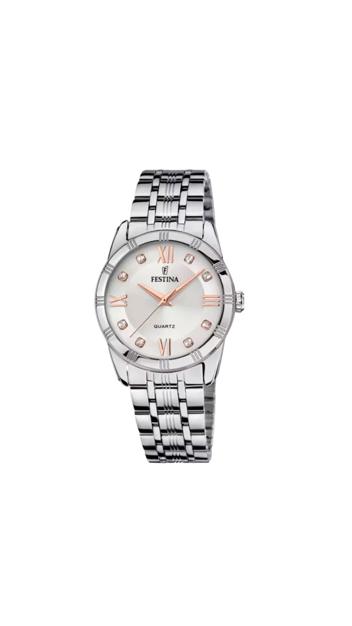 OROLOGIO DONNA FESTINA MADEMOISELLE F16940 CON CINTURINO IN ACCIAIO