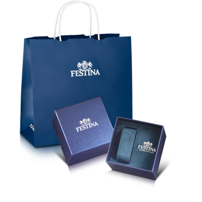 OROLOGIO UOMO FESTINA CLASSICS CINTURINO IN ACCIAIO