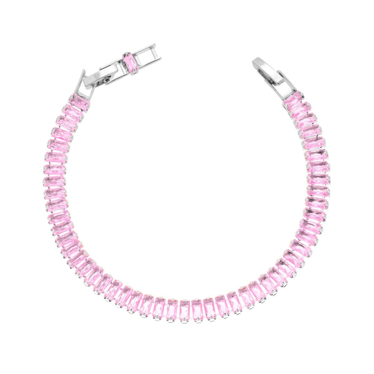 Bracciale Donna Tennis Baguette