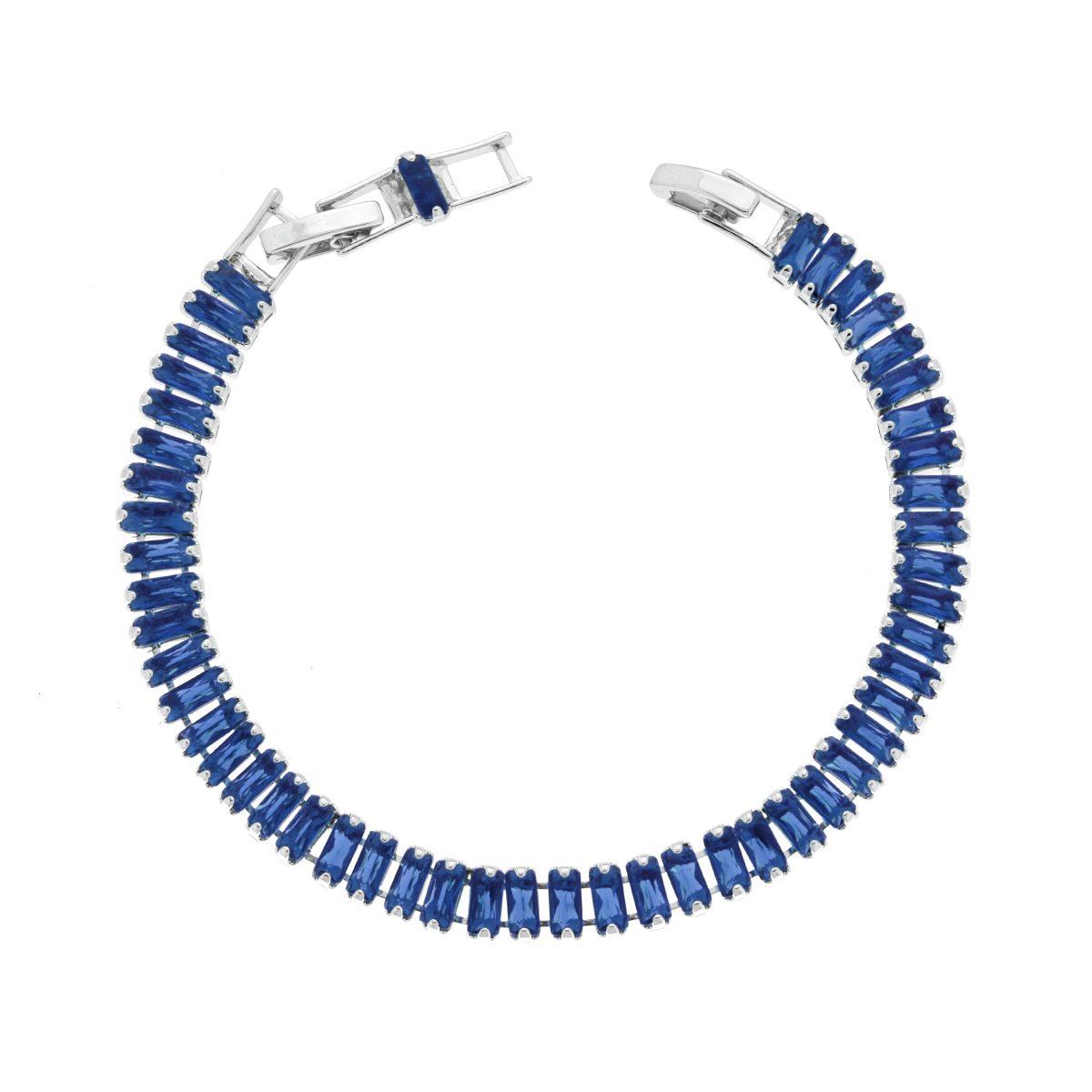 Bracciale Donna Tennis Baguette